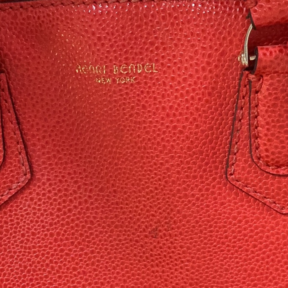 Red Henri Bendel Carlyle bag - Picture 7 of 12